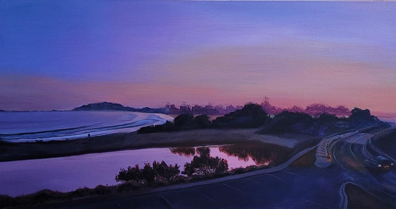 Broulee Sunset A5 print
