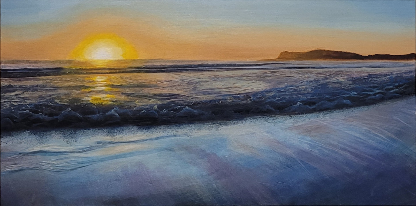 Broulee Sunrise A5 print