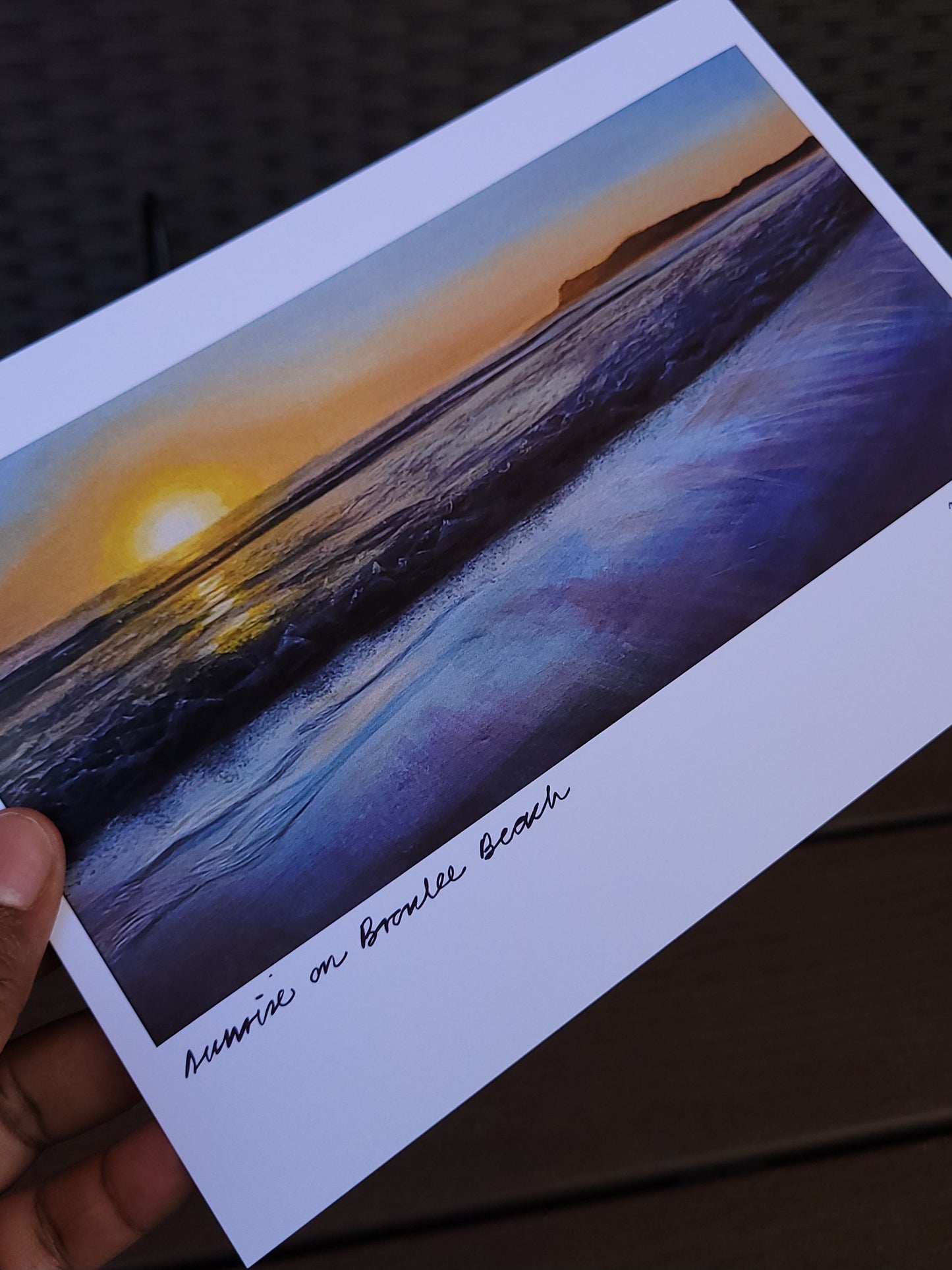 Broulee Sunrise A5 print