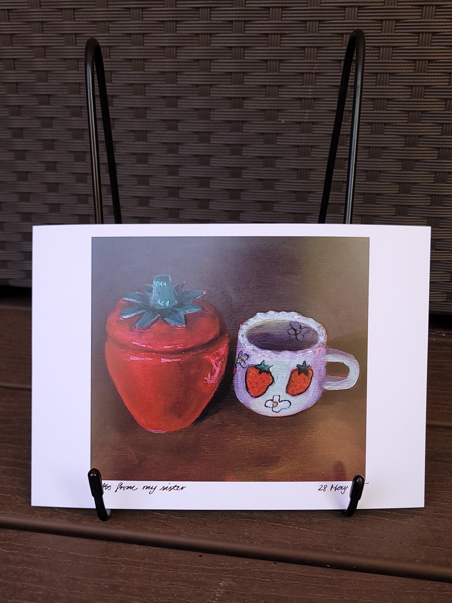 Gifts from my sister A5 print