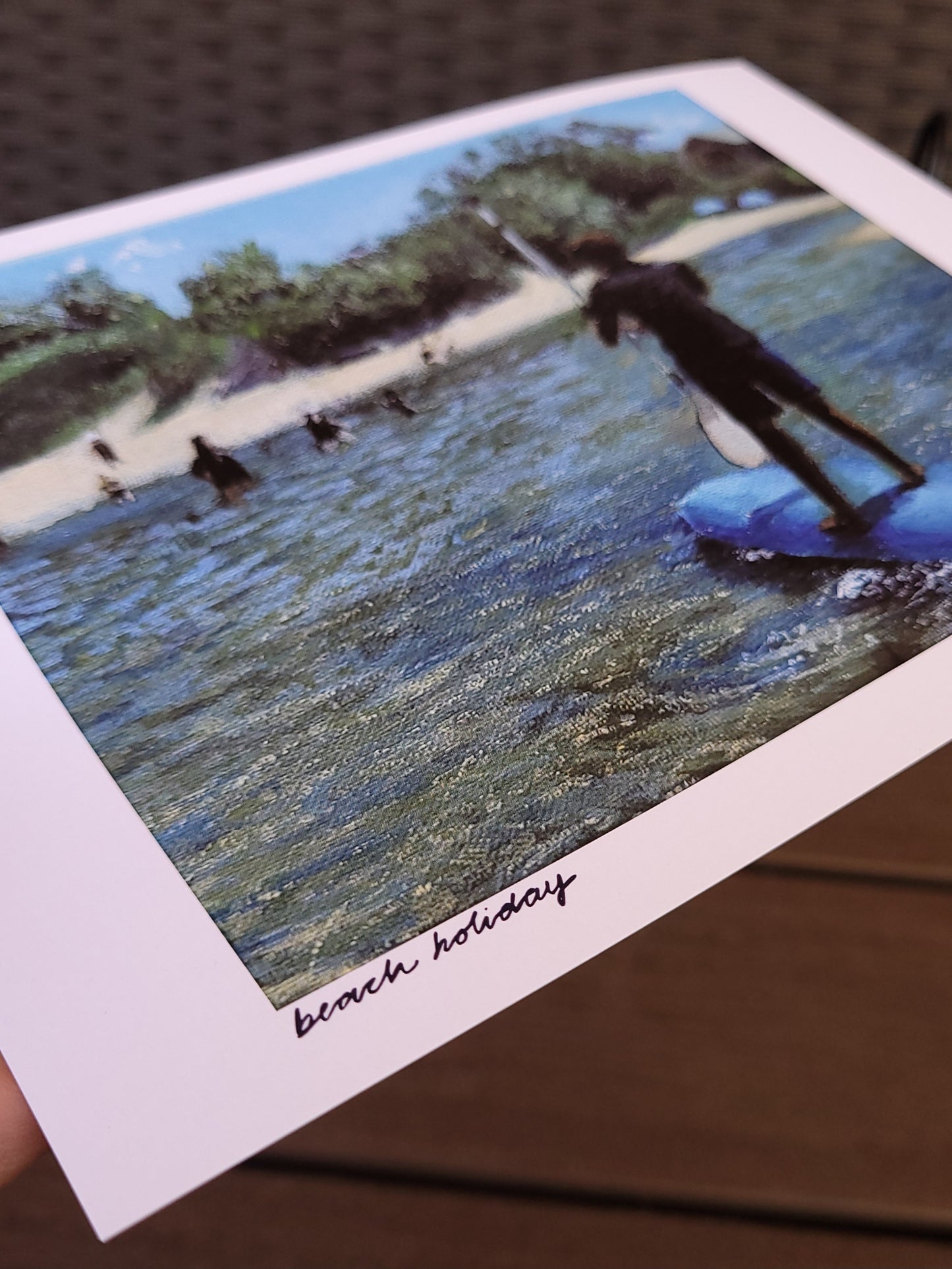 Beach Holiday A5 print